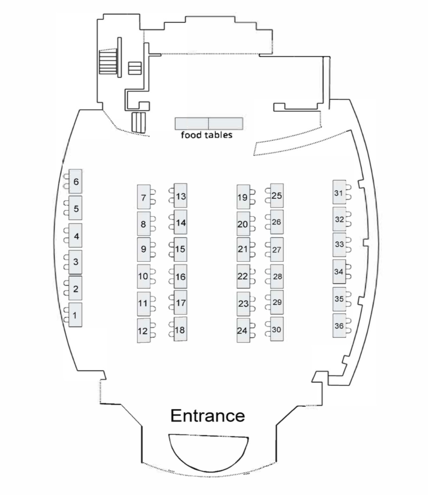 Booth assignments